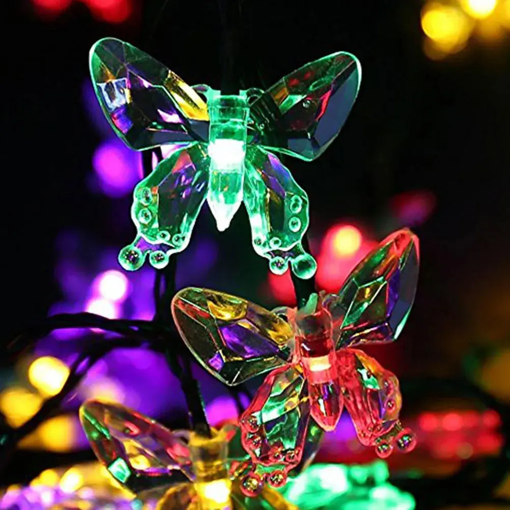 Luces mariposa 5M Multicolor
