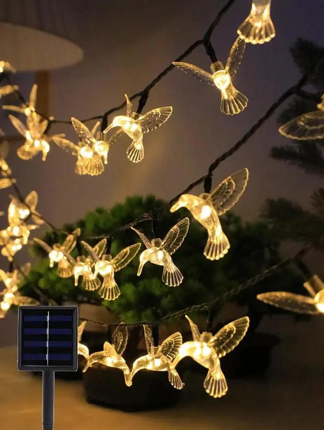 Luces colibri 6M Amarillo